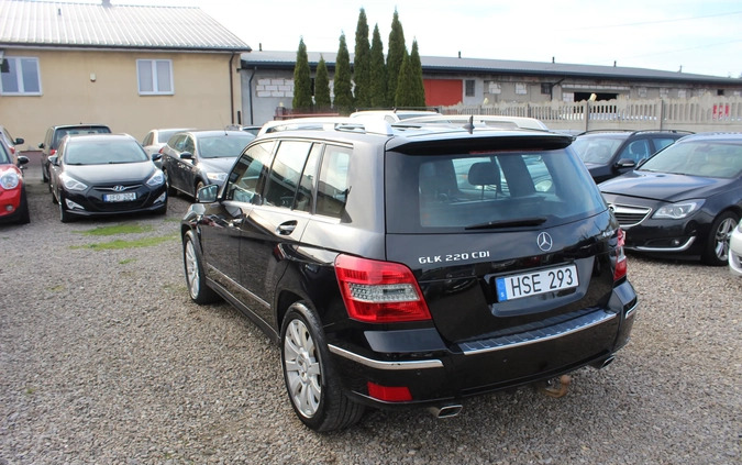Mercedes-Benz GLK cena 57900 przebieg: 260435, rok produkcji 2012 z Dębno małe 562